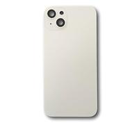 Smartex® Back Cover Glass Rear Housing Replacement compatibile with iPhone 14 Plus | NO LOGO (white)