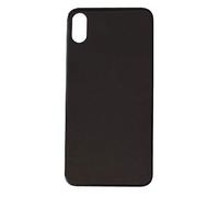 Smartex® Back Cover Glass Rear Housing Replacement compatibile with iPhone X | NO LOGO (Space grey)