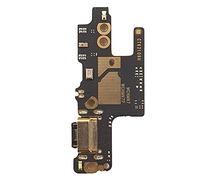 Smartex® Charging Port Flex cable compatible with Xiaomi Redmi Note 7/ Note 7 Pro - Dock Connector + flex cable for Microphone, Home button, Loudspeaker, Antenna