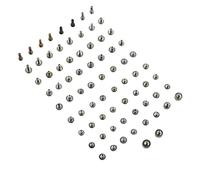 Smartex® Full kit of screws compatible with iPhone 8 PLUS - gold