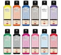 SMARTFARBEN Artdeco Premium Acrylic Paint Set, Colours for Canvas, 12 x 140 ml, Non-Toxic Painting Colours, Acrylic, Acrylic Paint Set, High Opaque, Quick Drying, Acrylic Paint for Painting on Wood,