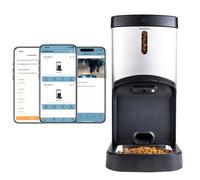 SMARTFeeder SPSF17-SS Large Capacity Automatic Dog Feeder - Stainless Steel Food Dispenser with WiFi App, Scheduled Feedings, Portion Control, HD Camera, Speaker & Microphone