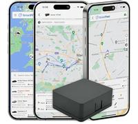 SmartFleet AT500 4G - Mini Rechargeable Magnetic GPS Tracker, 5 Years Included + SIM, No Subscription, 180 Day Standby, Live Tracking and Alerts, Car Van Motorbike Caravan, UK Company