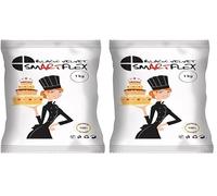 SmartFlex Fondant Black Velvet 1kg (Pack of 2)