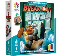 SmartGames - Break Out, 1 Player Puzzle Game with 80 Challenges, Ages 10+ Years