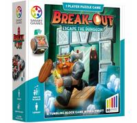 SmartGames - Break Out, 1 Player Puzzle Game, 80 Challenges Included, Ages 10+