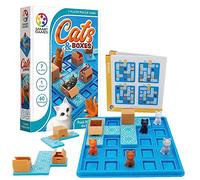 SmartGames - Cats & Boxes, Puzzle Game with 60 Challenges, 7+ Years