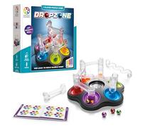 SmartGames - Dropzone, 1 Player Puzzle Marble Run, 8+ Years, Blue