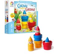 SmartGames - Gnome Sweet Gnome, Wooden Puzzle Game with 48 Challenges, Ages 3 to 7