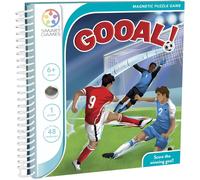 SmartGames - Gooal!, Magnetic Travel Game, 48 Challenges, Ages 6+