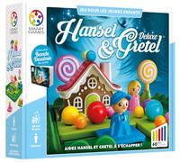 SmartGames Hansel et Gretel SG 028 FR Deluxe Fairy Tale Educational Thinking Game Logic and Reflection 60 Multi-Level Challenges 1 Player French