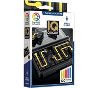 SmartGames - IQ Circuit, Puzzle Game with 120 Challenges, 8+ Years