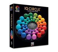 SmartGames - IQ Deluxe Circle, Puzzle Game with 120 Challenges, Ages 14+