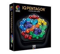 SmartGames - IQ Deluxe Pentagon, Puzzle Game with 120 Challenges, Ages 14+