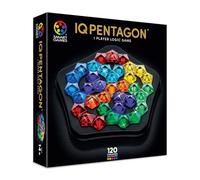 SmartGames - IQ Deluxe Pentagon, Puzzle Game with 120 Challenges, Ages 14+