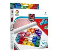 SmartGames - IQ Love, Puzzle Game with 120 Challenges, 2 Playing Modes, 7+ Years