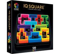 SmartGames - IQ Deluxe Square, Puzzle Game with 120 Challenges, Ages 14+