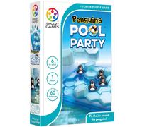 SmartGames Penguins Pool Party - 1 Player Brainteaser Logic Puzzle for Children