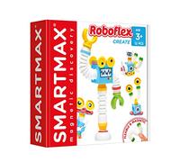 SmartGames - Roboflex Create, Toys Children 3 Years or More, Flexible and Magnetic, Gifts for Babies,12 Pieces,White
