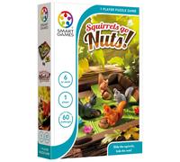 SmartGames Squirrels Go Nuts! One Player Puzzle Game