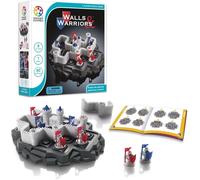 SmartGames Walls and Warriors One Player 3D Puzzle With 80 Multi Level Challenges Ages 8 Years+