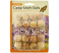 SmartHome 16pc Cedarwood Balls Moth Wood Natural Lavender Scented Fragrance Moth Repellent Musty Clothes & Linen Mildew Damp