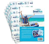 Smartice® Jumbo Ice Sheets 450x300mm - Prolonged & Reusable Cooling for Food, Drinks or Medications. Stays Dry When thawing Making Them Ideal for ice chests, Cooler Bags and Lunch Boxes