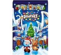 Smarties Advent Calendar | Christmas | Pack of 1 | Christmas calendar filled with figures of delicious milk chocolate and Smarties chocolate, perfect for children