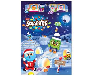 Smarties Advent Calendar Milk Chocolate With Chocolate Lentils 194g