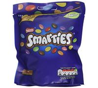 Smarties Chocolate Sharing Bag, 118 g (Pack of 8)