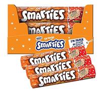 Smarties Orange Milk Chocolate Giant Tube - 15 x 120g Full Box
