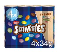 Smarties Tube 4 Pack 136g