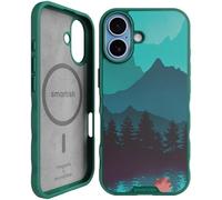 Smartish Gripmunk MagSafe Case for iPhone 2025, Magnetic, Thin, Lightweight and Protective, Slim Grip Case with Microfiber Lining for Apple iPhone 2025, Moving Mountains