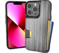 Smartish® iPhone 13 Pro Wallet Case - Wallet Slayer Vol. 1 [Slim + Protective] Credit Card Holder - Drop Tested Hidden Card Slot Cover Compatible with Apple iPhone 13 Pro - Graspin' Aspen