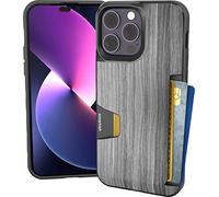 Smartish® iPhone 14 Pro Max Wallet Case, Wallet Slayer Vol. 1, Slim Cover with Hidden Credit Card Slot, Drop Tested Compatible with iPhone 14 Pro Max -