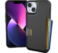 Smartish iPhone 14 Wallet Case - Wallet Slayer Vol. 1 [Slim + Protective] Credit Card Holder - Black Tie Affair