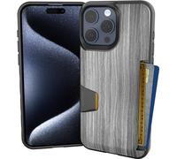 Smartish® iPhone 15 Pro Max Wallet Case - Wallet Slayer Vol. 1 [Slim + Protective] Credit Card Holder - Drop Tested Hidden Card Slot Cover Compatible with Apple iPhone 15 Pro Max - Graspin' Aspen