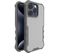 Smartish iPhone 15 Pro Protective Case - Gripzilla Compatible with MagSafe [Rugged + Tough] Heavy Duty Armored Slim Cover with Drop Protection - Gray Area