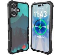 Smartish iPhone 16 Case MagSafe, Gripzilla, Heavy Duty Grip, Mountains