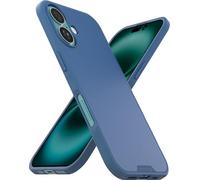 Smartish® iPhone 16 Magnetic Case - Gripmunk Compatible with MagSafe [Lightweight + Protective] Slim & Thin Grip Cover with Microfiber Lining for Apple iPhone 16 - Blues on The Green