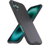 Smartish® iPhone 16 Plus MagSafe Case - Gripmunk Magnetic Slim Case [Lightweight + Protective] Thin Grip Cover with Microfiber Lining for Apple iPhone 16 Plus - Black Tie Affair