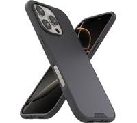 Smartish® iPhone 16 Pro Magnetic Case - Gripmunk Compatible with MagSafe [Lightweight + Protective] Slim & Thin Grip Cover with Microfiber Lining for Apple iPhone 16 Pro - Black Tie Affair