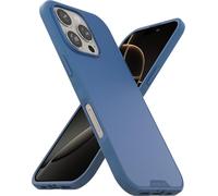 Smartish® iPhone 16 Pro Magnetic Case - Gripmunk Compatible with MagSafe [Lightweight + Protective] Slim & Thin Grip Cover with Microfiber Lining for Apple iPhone 16 Pro - Blues on The Green