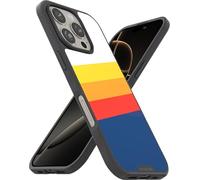 Smartish® iPhone 16 Pro Magnetic Case - Gripmunk Compatible with MagSafe [Lightweight + Protective] Slim & Thin Grip Cover with Microfiber Lining for Apple iPhone 16 Pro - Striped Up