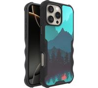 Smartish® iPhone 16 Pro Max Protective Magnetic Case - Gripzilla Compatible with MagSafe [Rugged + Tough] Heavy Duty Armor Cover Drop Tested Protection for Apple iPhone 16 Pro Max - Moving Mountains