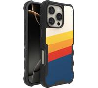 Smartish® iPhone 16 Pro Protective Magnetic Case - Gripzilla Compatible with MagSafe [Rugged + Tough] Heavy Duty Armor Slim Cover w/Drop Tested Protection for Apple iPhone 16 Pro - Striped Up
