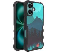 Smartish® iPhone 16 Protective Magnetic Case - Gripzilla Compatible with MagSafe [Rugged + Tough] Heavy Duty Grip Armored Slim Cover w/Drop Tested Protection for Apple iPhone 16 Moving Mountains