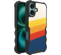Smartish® iPhone 16 Protective Magnetic Case - Gripzilla Compatible with MagSafe [Rugged + Tough] Heavy Duty Grip Armored Slim Cover w/Drop Tested Protection for Apple iPhone 16 - Striped Up