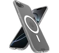 Smartish® iPhone 16e MagSafe Case - Gripmunk Magnetic Slim Case [Lightweight + Protective] Thin Grip Cover with Microfiber Lining for Apple iPhone 16e 2025 - Clearly Clear