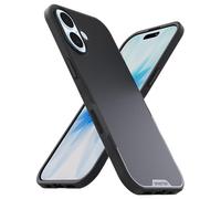 Smartish® iPhone 17 MagSafe Case - Gripmunk w/Camera Control Protection, Magnetic Slim Case [Lightweight + Protective] Thin Grip w/Microfiber Lining for iPhone 17 - Black Tie Affair